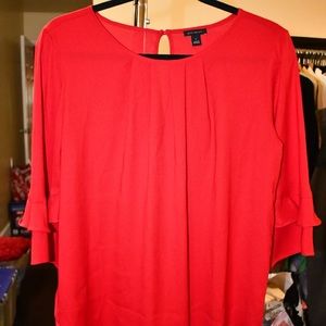 sleeved (short) blouse